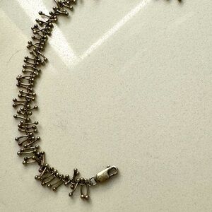 Beautiful fun sterling silver bracelet